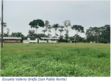 Escuela Valerio Grefa San Pablo Norte